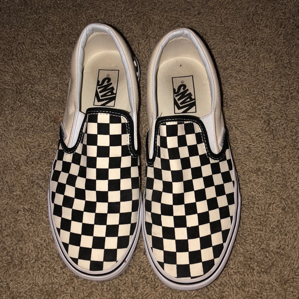 Checkered Vans